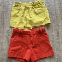 Zara Girls ハーフパンツ 3/4サイズ　104センチ