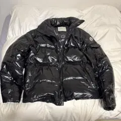 はづはづ様専用 光沢のある黒いダウンジャケット