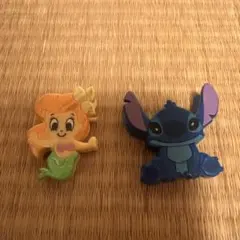 アリエル　スティッチ ミニクリップ 2個セット