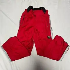DESCENTE デサント　スキーウェア　レッド　オールド
