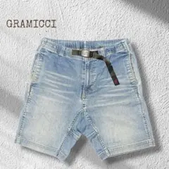Gramicci デニムショーツ S フェード良好 ハーフパンツ 雰囲気 ヒゲ