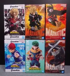 新品未開封！僕のヒーローアカデミアプライズフィギュア6個セット