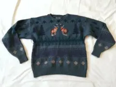 ヴィンテージ　Pendleton ペンドルトン　ウールニットセーター　Ｍ　７０ｓのサムネイル