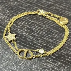 Dior ディオール ブレスレットゴールド 二連 正規品