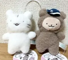 ホワイトタイガーとブラックタイガー　しーぷわマスコット　2種