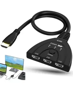 HDMI 2.0 切替器 3入力1出力 分配器 4K@60Hz av セレクター