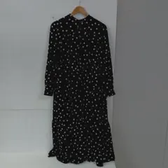 値下◎6.15◎S387P◎ドゥーザムール◎ロングワンピース◎ドット◎M-Lのサムネイル