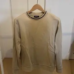 A.P.C. ベージュ スウェット Sのサムネイル