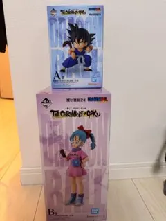 一番くじ ドラゴンボール 孫悟空 ブルマ フィギュアセットのサムネイル
