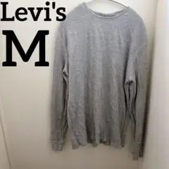 Levi's 【M】グレー 長袖 カットソー ロンＴ トップス リーバイス レア