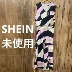 【 3028番】SHEIN ロングワンピース　未使用　レディM