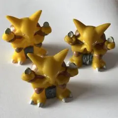 【３体】ポケモン ソフビ 指人形 フーディンのサムネイル