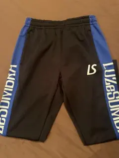 新品LUZ e SOMBRA トレーニングパンツ 黒/青150