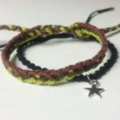 ☆ミサンガ☆ 2本セット 星