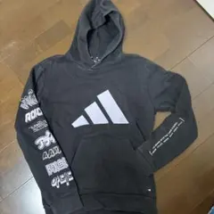 adidas ブラック パーカー S