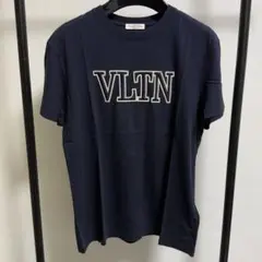 美品　VALENTINO VLTN ロゴ Tシャツ ネイビーのサムネイル