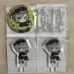 プロセカ　日野森志歩　缶バッジ　アクリルクリップ