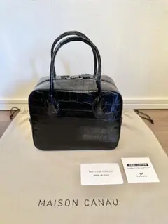 MAISON CANAU ラウンドボストン ショルダーバッグ - メルカリ