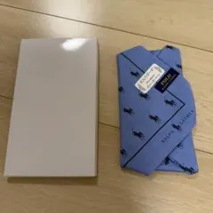 POLO RALPH LAUREN ポロラルフローレン ハンカチ 青のサムネイル