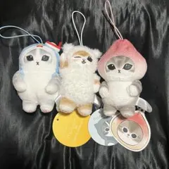 mofusand3点セット♥パジャマにゃん♥にゃんこ肉まん♥タキシードサム 新品のサムネイル