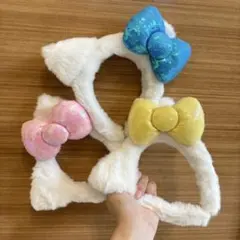 新品☆ sanrio ハローキティ カチューシャ 3個セット お揃い 即日発送☆