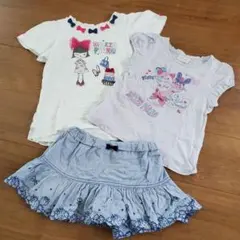 新品未使用】EIMY エイミーTシャツフリルカットソー スカート総額8580 