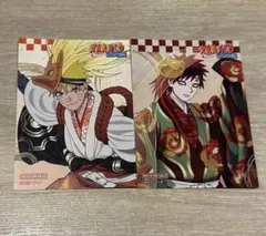 NARUTO カカシ 特典 彩面華 我愛羅 キャラシート ナルト アニメイト