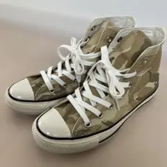 コンバースオールスター　CONVERSE カモフラ　ハイカット　24cm