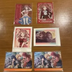 学マス　咲季　イラストカード 6枚セット