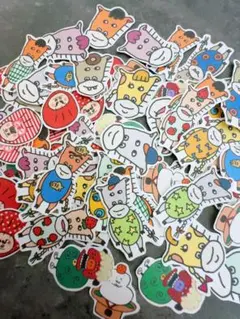 馬　フレークシール