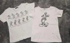 FITHミッキーマウス Tシャツ 2枚セット