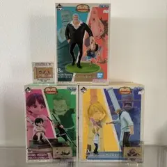 一番くじ ワンピース 冒険への軌跡 B賞 ルフィ C賞 ゾロ D賞 サンジ