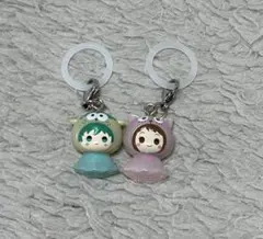 ヒロアカめじるしアクセサリー(緑谷出久、麗日お茶子)