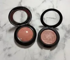 【お値下げ】MAC パウダーチーク コーラル系 2個セット