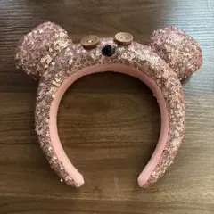 【美品】ティム ピンク スパンコール カチューシャ ミニオン USJ