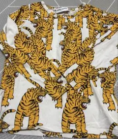mini rodini トラ柄 Tシャツ 128のサムネイル