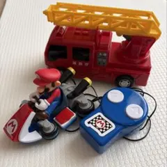 トイコー サウンド はしご消防車/マリオ コントロールカー ラジコン セット