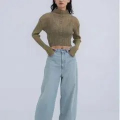 searoomlynn LightシアーランダムRIBカーデ SeaRoomlynn LightシアーランダムRIBショートカーデ｜Yahoo!フリマ（旧