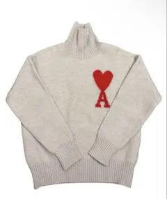【確実正規品】AMI PARIS アミパリス タートルネック ニット セーターSのサムネイル