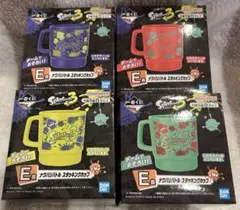 一番くじ Splatoon3 スプラトゥーンE賞 スタッキングカップ 全4種