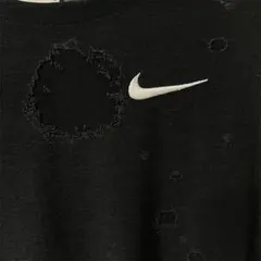 定価6270円　完売品　ナイキ　ランニング　長袖　tシャツ　ダメージ加工　ウェア