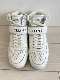正規CELINE#ホワイトロゴスニーカーのサムネイル