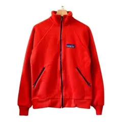 90s USA製 ビンテージ パタゴニア デカタグ フリース オレンジ 白タグ