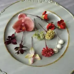 ＊お得なset＊　ヘアパーツ　髪飾り　和装　ウェディング　成人式　七五三