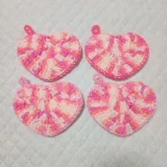 ハートのたわし