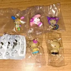 サンリオキャラクターズ みんなでバカンスフィギュア　コンプリート
