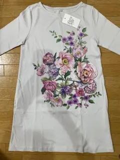 Fairy style☆キッチンウエア☆ワンピース☆シルバー☆S☆新品タグ付