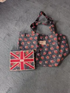 Cath Kidston 付録花柄トートバッグ、ポーチセット