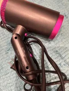 コンパクトヘアドライヤー ピンクグレー
