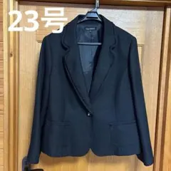 大きいサイズ 23号 ツイードラメスーツ　ドット柄ワンピースのセット